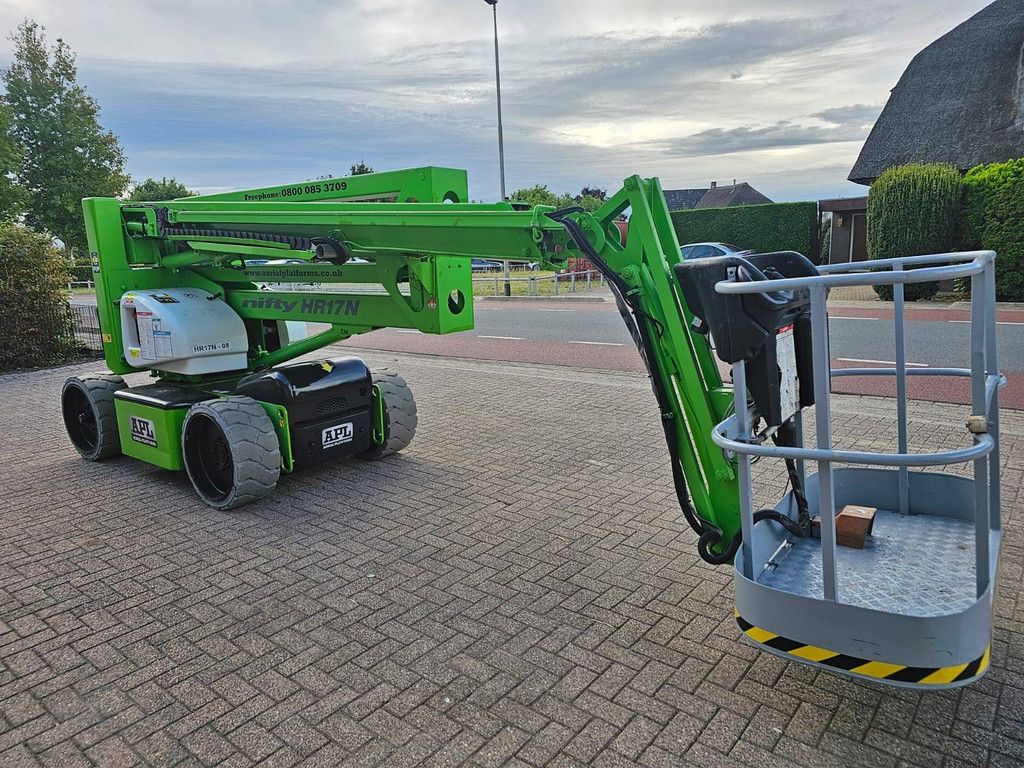 Nifty HR17 NDE Elektro+Diesel 17,2 m Gelenkteleskoparbeitsbühne 2012