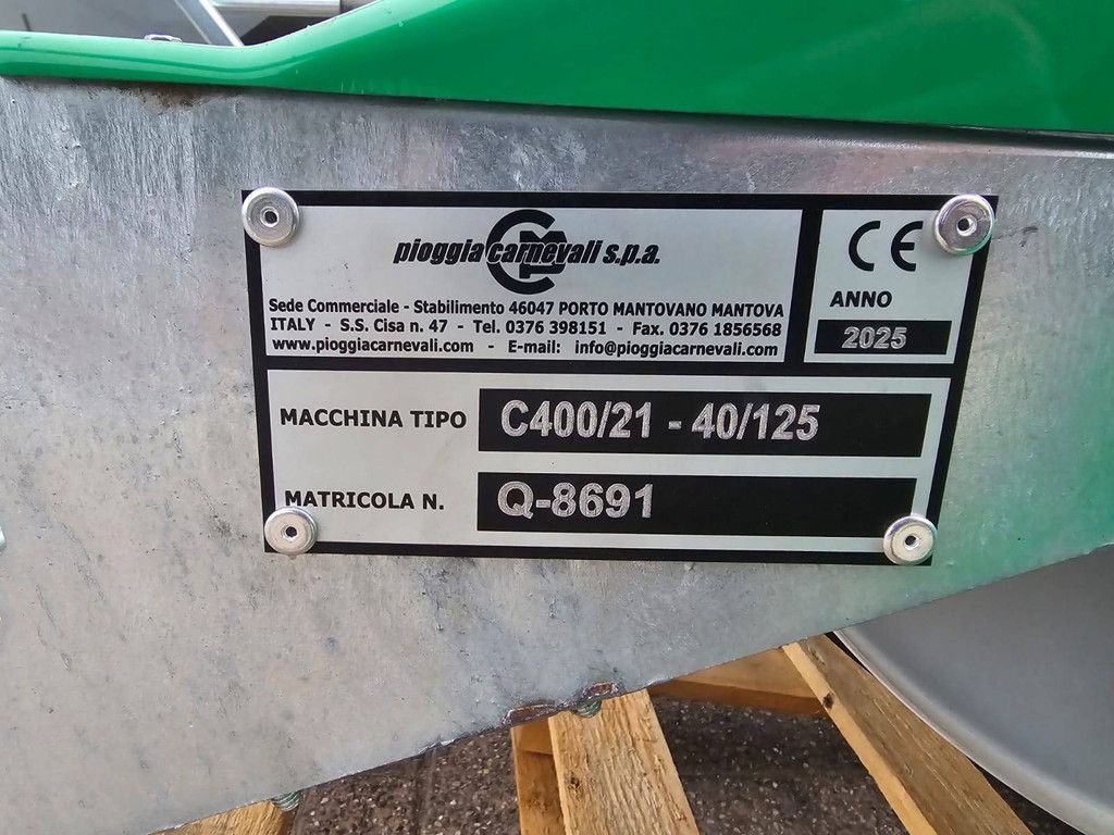 Angelrolle Pioggia Carnevali C400/21-40/125 2025 Neu