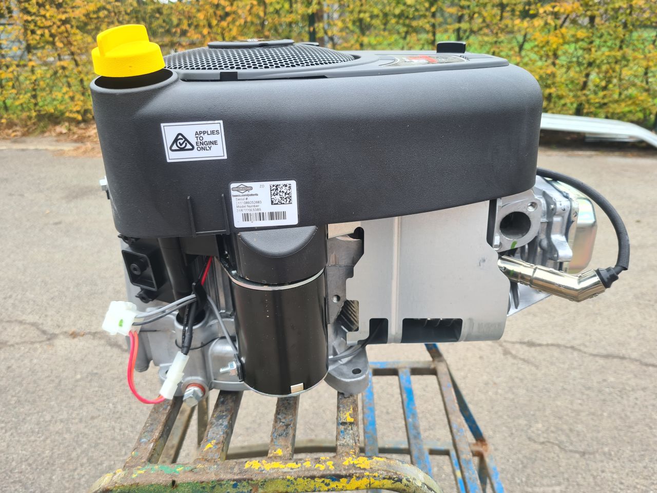 Nieuwe Briggs & Stratton B&S zitmaaier motor 15.5 pk.