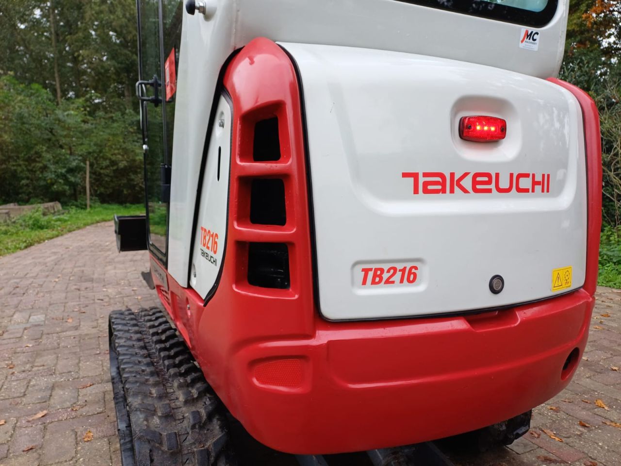 Takeuchi TB216 | bj2021 | 1595 uur