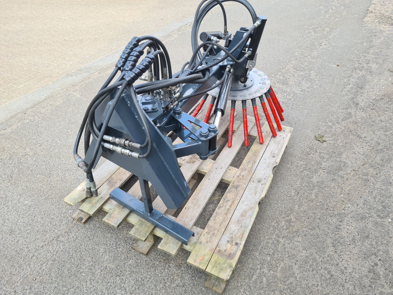 Onkruidborstelarm onkruidborstel borstel passend aan Lm Trac.