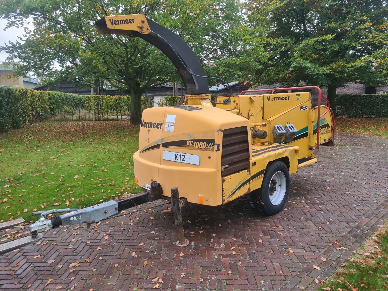 Vermeer BC 1000 XL schredder snipperaar hout versnipperaar.