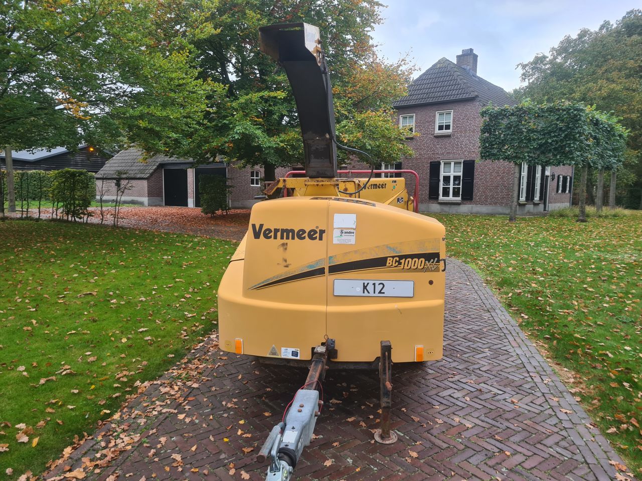 Vermeer BC 1000 XL schredder snipperaar hout versnipperaar.