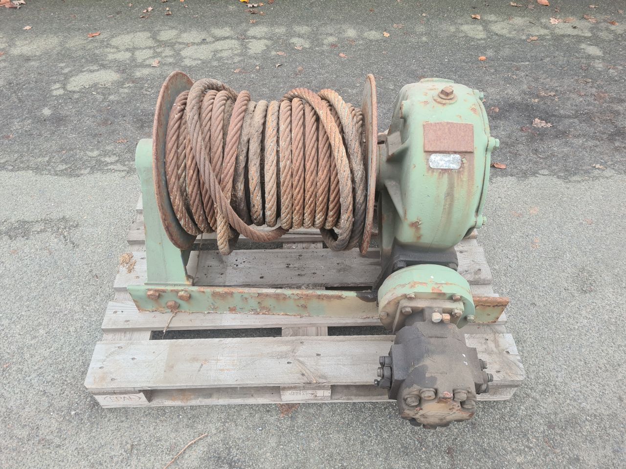 Hydraulische Braden Winch lier takel 52157