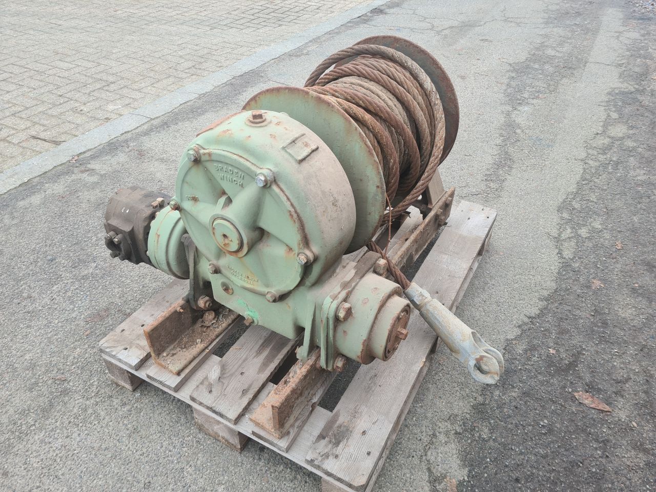 Hydraulische Braden Winch lier takel 52157