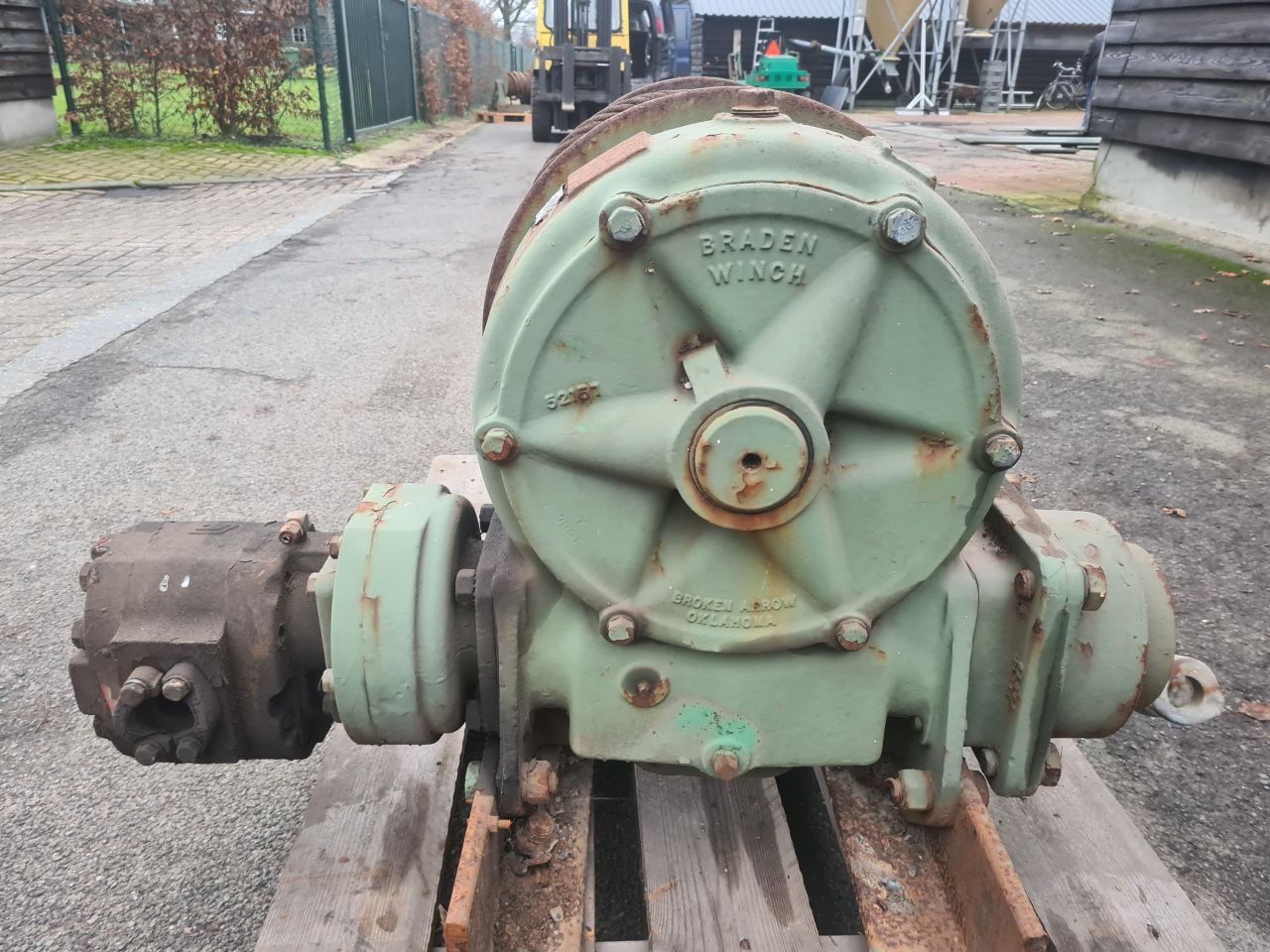 Hydraulische Braden Winch lier takel 52157