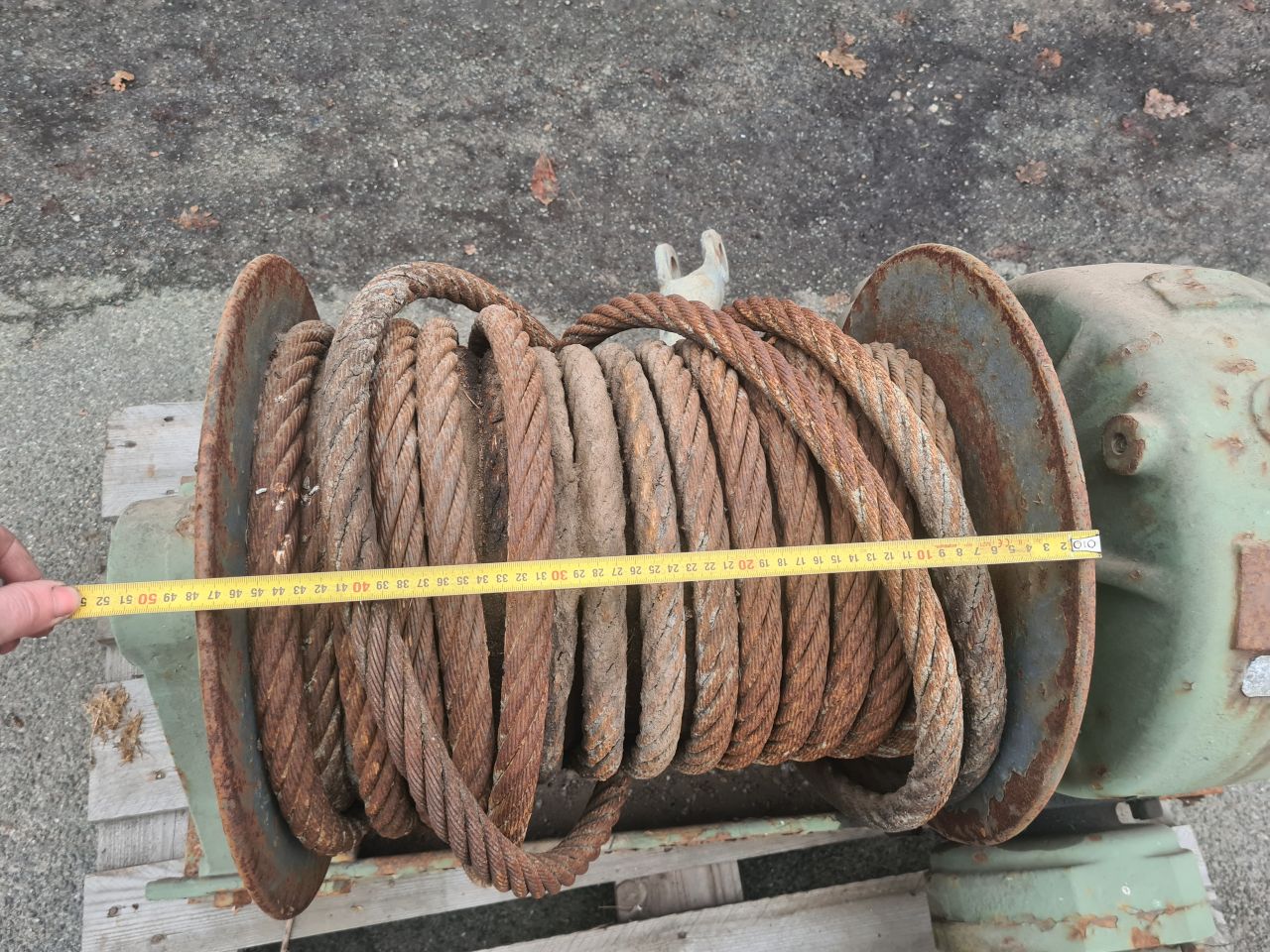 Hydraulische Braden Winch lier takel 52157