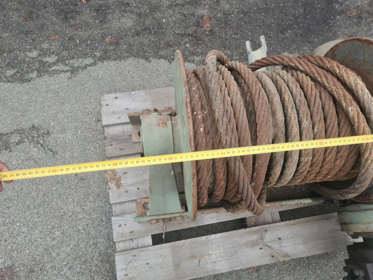 Hydraulische Braden Winch lier takel 52157