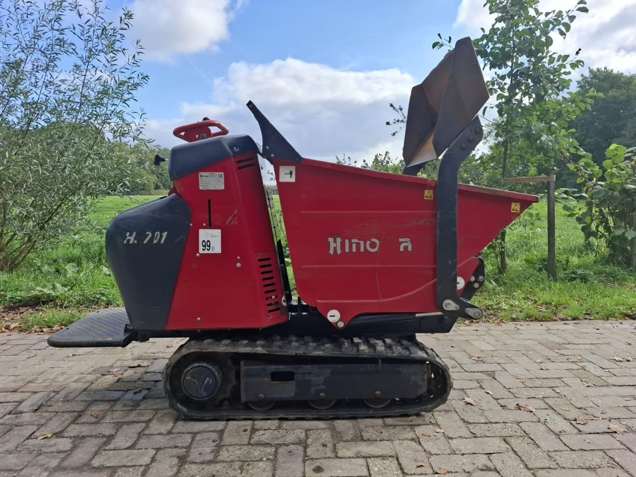Hinowa HS701 | bj 2019 | 713uur | laadschop