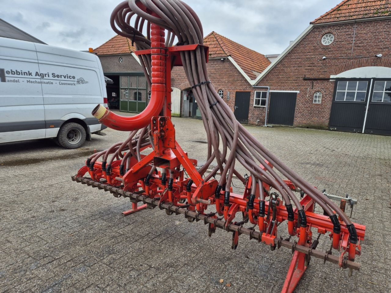 Kuhn zaai kouterbalk zaaibalk opbouw 30 uitlopen