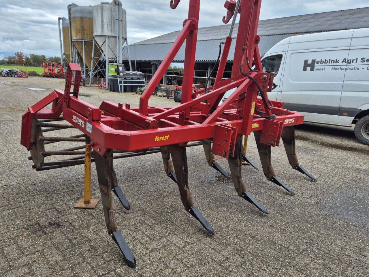 Evers Forest met hydraulische hef