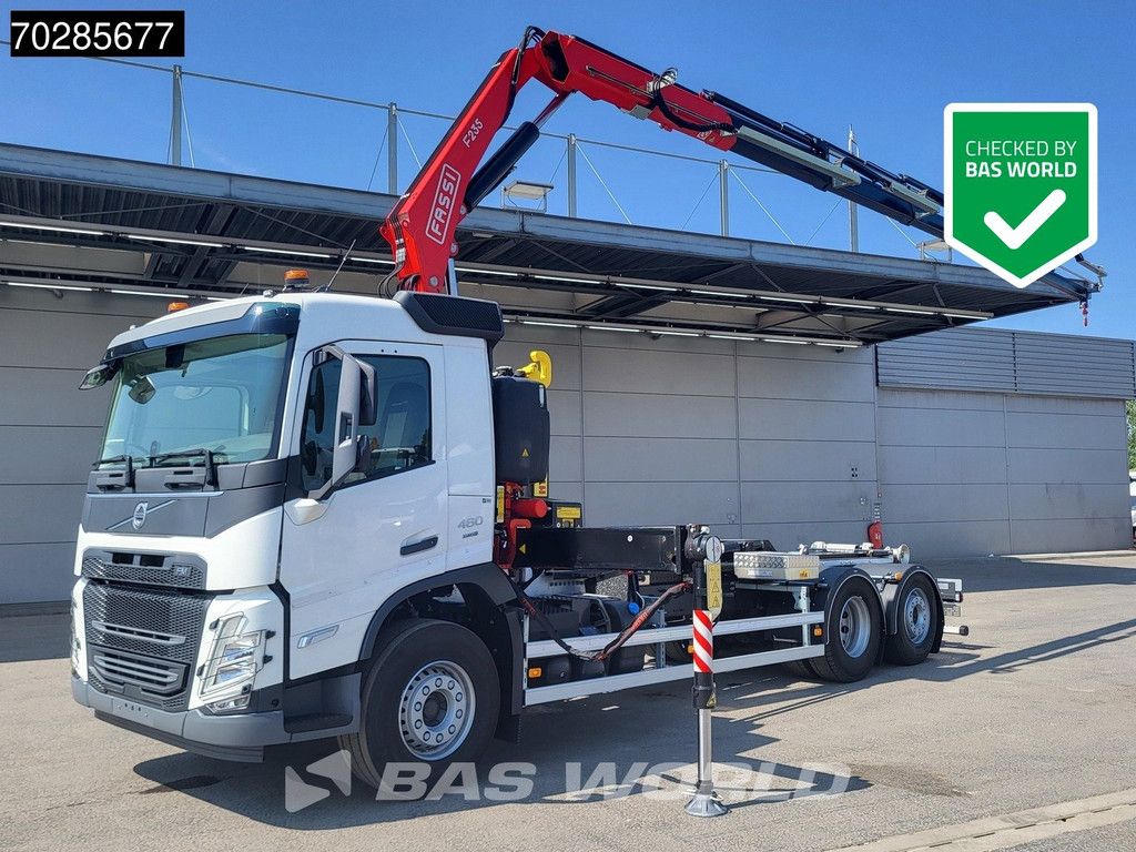 Volvo FM 460 6X2 NEW! FASSI F235A.0.25 Kran + HYVA 20-57-S Lift+steering axle Euro 6