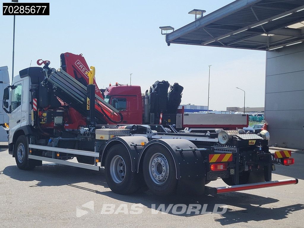 Volvo FM 460 6X2 NEW! FASSI F235A.0.25 Kran + HYVA 20-57-S Lift+steering axle Euro 6