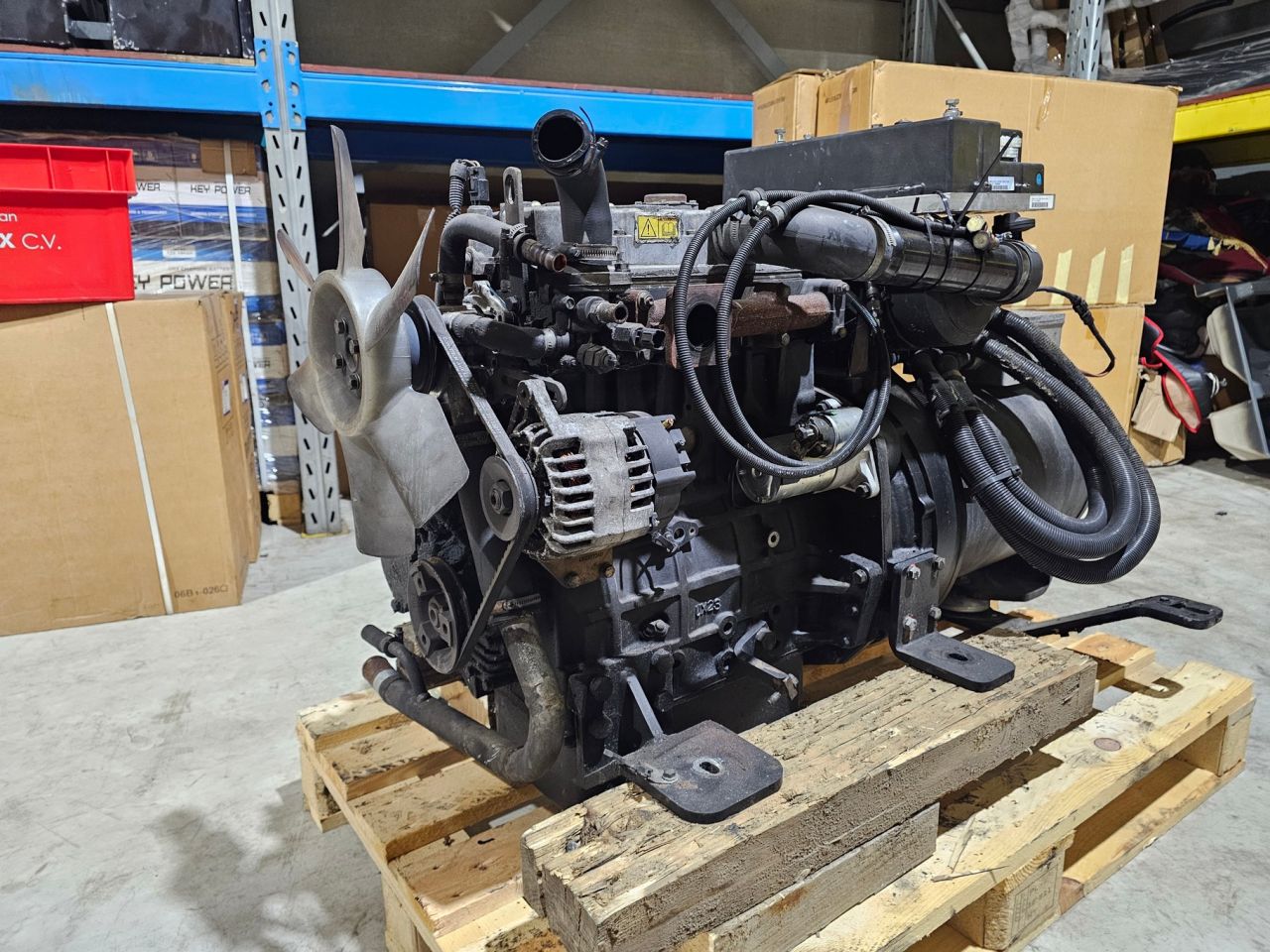 Perkins 404D-22 Met Aggregaat en omvormer