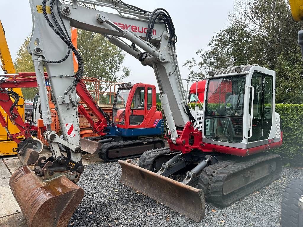 Takeuchi TB 175 3-delige giek (triple giek)