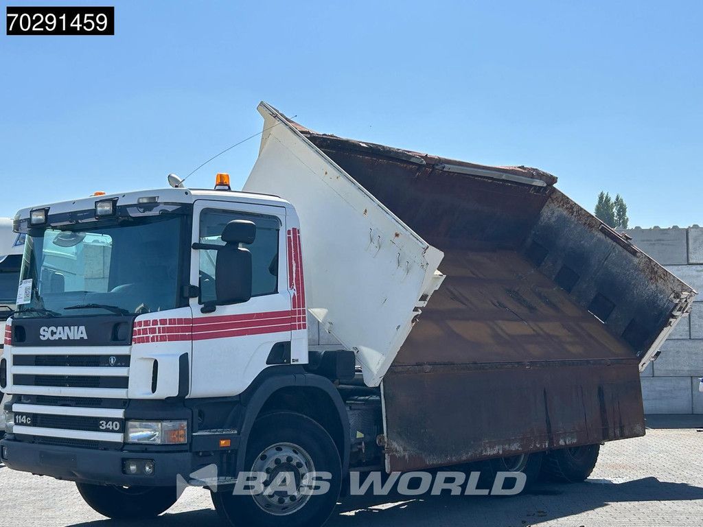 Scania P340 6X4 2 side11m3 Bennes Tipper Big-Axle Steelsuspension Manual Euro 3