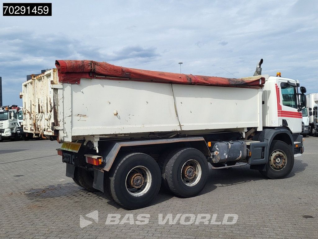 Scania P340 6X4 2 side11m3 Bennes Tipper Big-Axle Steelsuspension Manual Euro 3