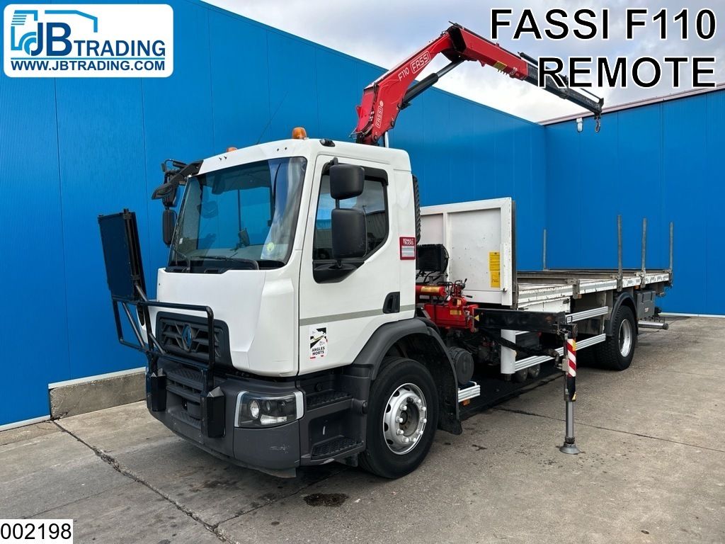 Renault D 19 280 EURO 6, Fassi, Remote