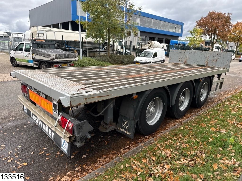 Lecitrailer open laadbak