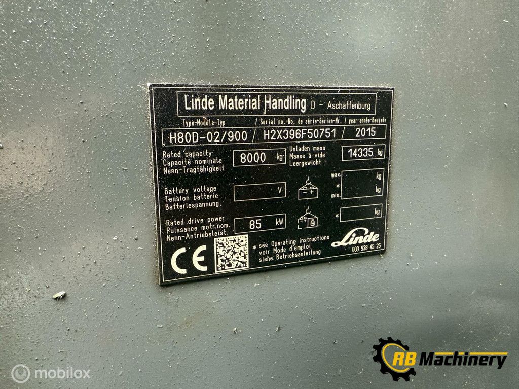Linde H80-02/900