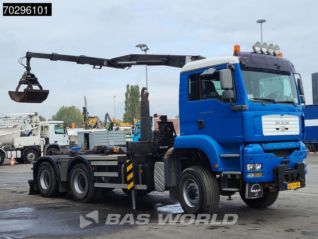 MAN TGA TGA 26.480 6X6 NL-Truck 26Ton HYVA HMF 1643 Z2 Crane Big-Axle Manual Euro 2