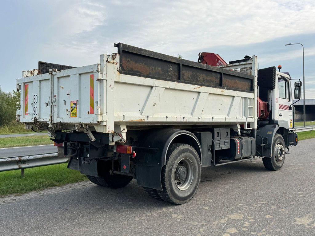 MAN 19.310 4x2 Kipper with HMF 1463K2 Crane