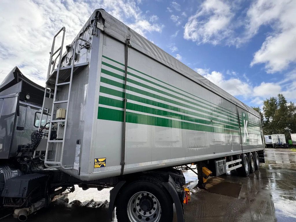 Kraker CF 200 92m3 Cargo Floor 10MM 2x Liftachse Silver