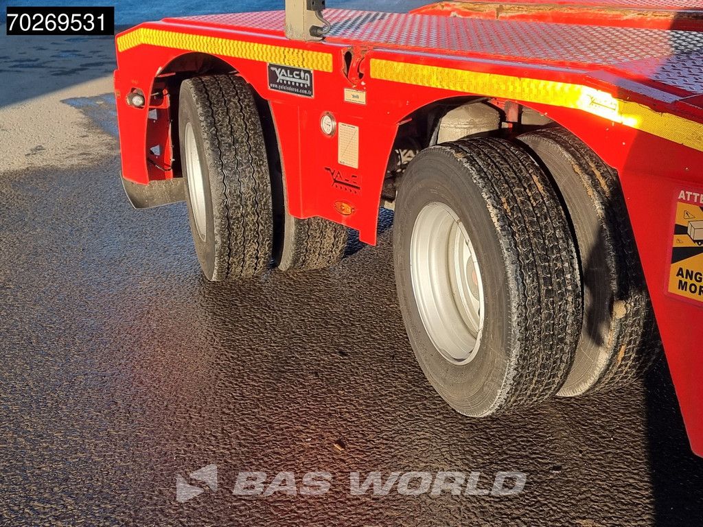 YALCIN 2DDUZ Gooseneck Extendable SAF Lenkachse