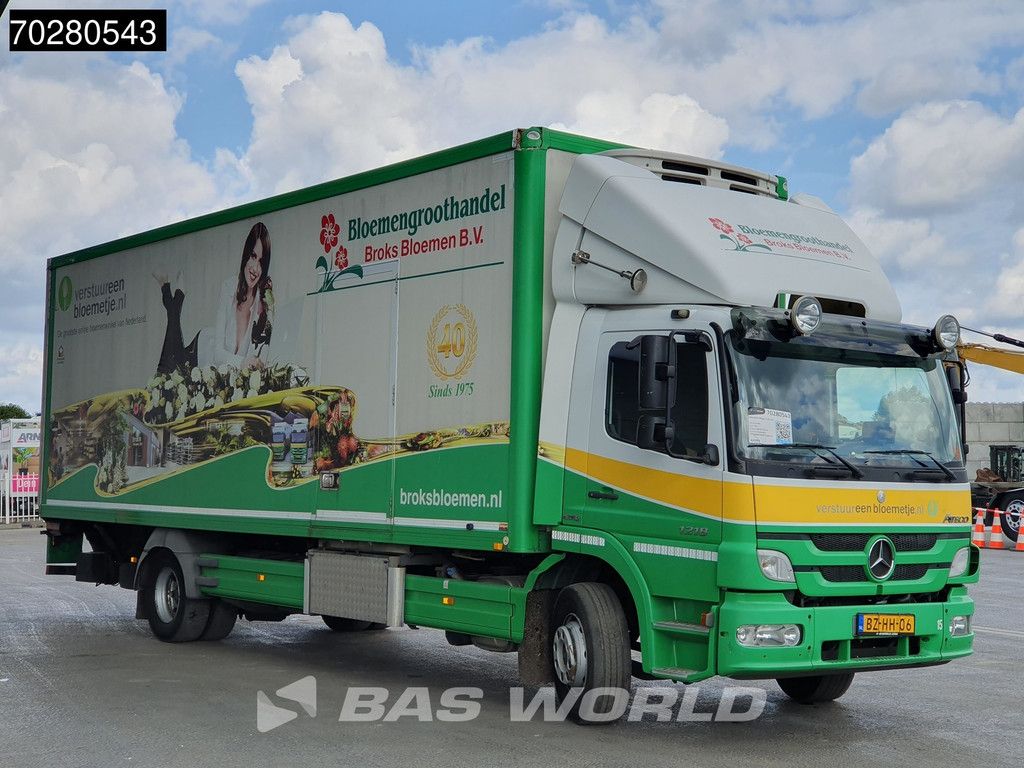 Mercedes Atego Atego 1218 4X2 12t NL-Truck Mitsubishi TDJ430D cooler 1500kg Ladebordwand Euro 5
