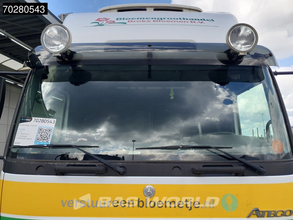 Mercedes Atego Atego 1218 4X2 12t NL-Truck Mitsubishi TDJ430D cooler 1500kg Ladebordwand Euro 5