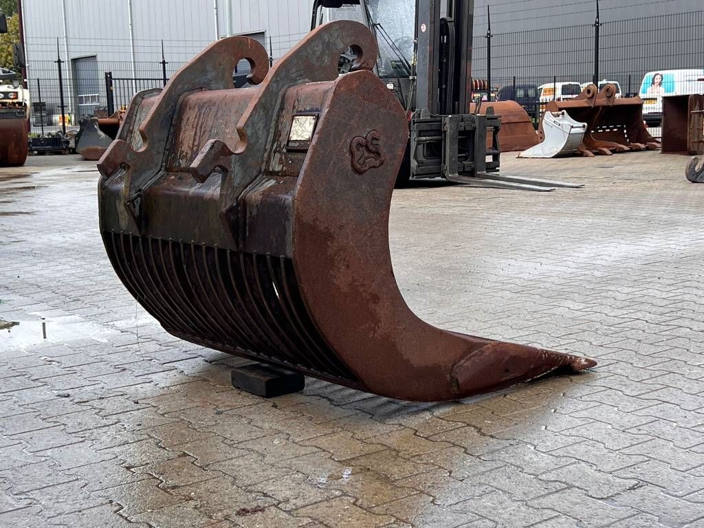 Eurosteel CW20-CW30 Puinbak - Gitterloffel - Skeletonbucket