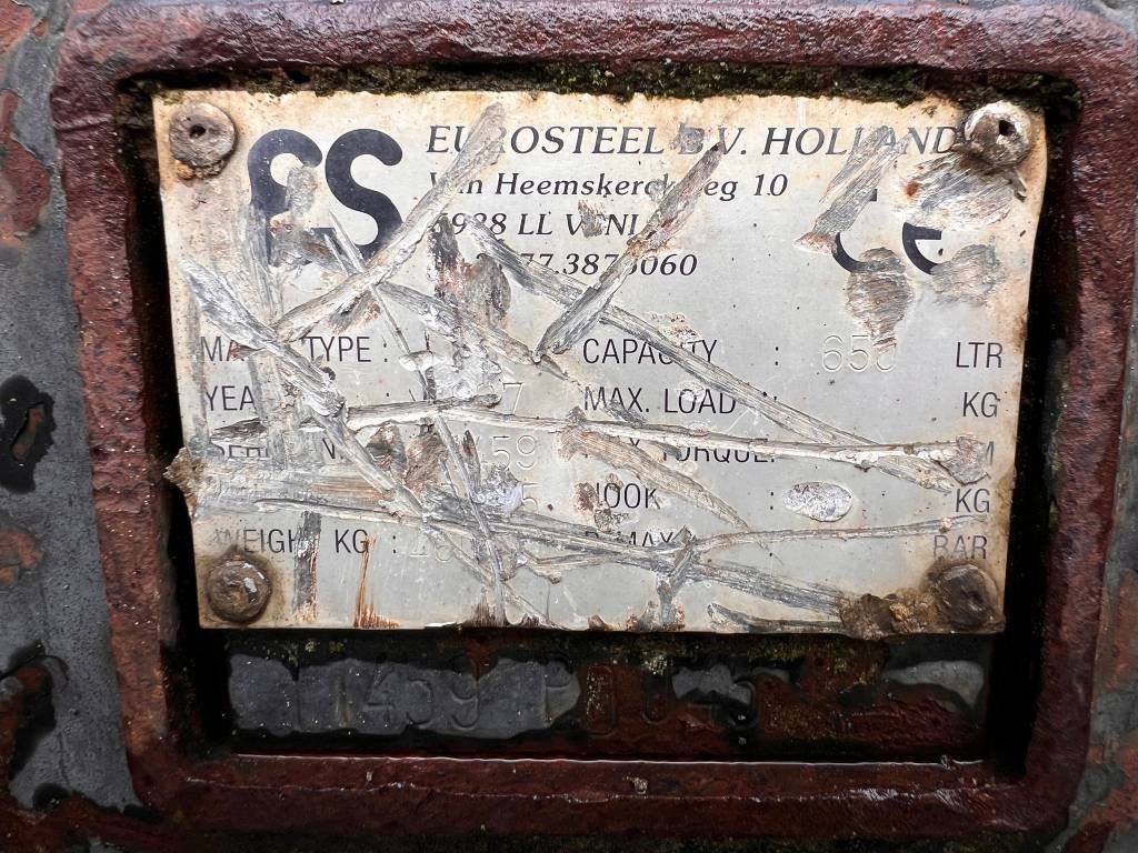 Eurosteel CW20-CW30 Puinbak - Gitterloffel - Skeletonbucket