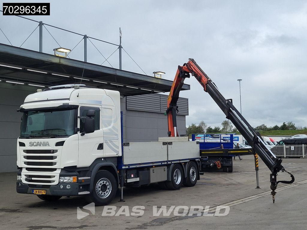 Scania R R410 6X2 NL-Truck Palfinger PK22002-EH Crane Kran Lift+Steering-Axle Euro 6