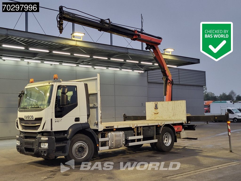 Iveco Stralis Stralis 310 4X2 Palfinger PK 14002-EH Crane Steelsuspension Automatic Euro 6