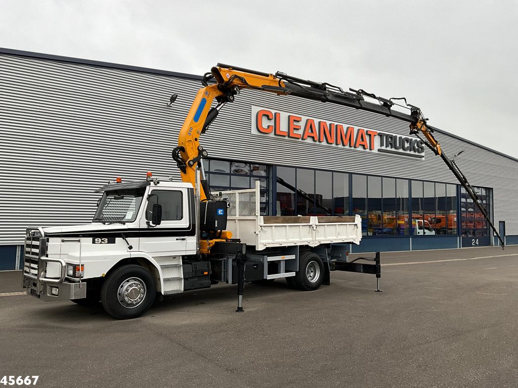 Scania T 93 4x2 Kipper met 31 Tonmeter laadkraan (bj 2005) + Fly-JIb! Just 118.736 km!