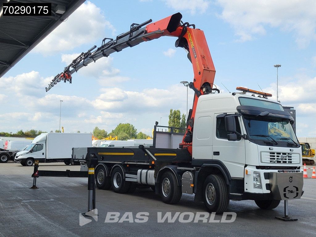 Volvo FM 480 8X2 Palfinger PK85002 Crane+Jib Lifting-Axle Big-Axle Automatic Euro 4