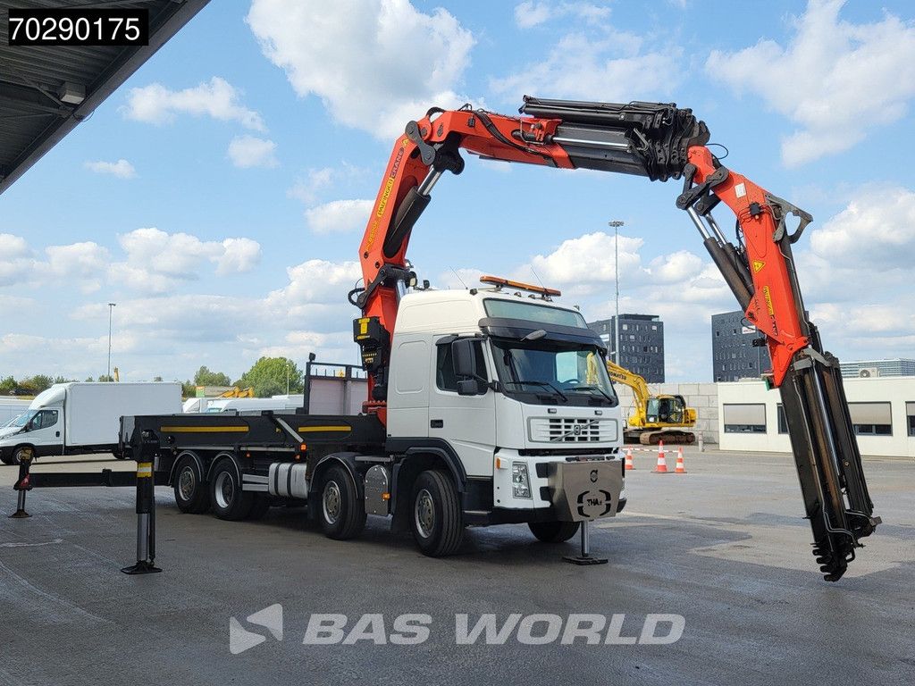 Volvo FM 480 8X2 Palfinger PK85002 Crane+Jib Lifting-Axle Big-Axle Automatic Euro 4