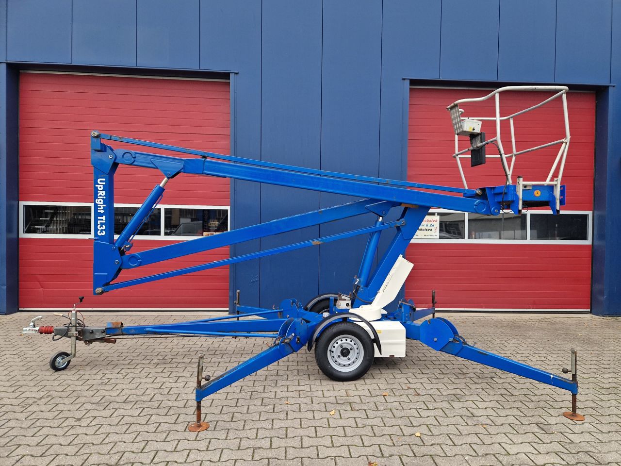 UPRIGHT TL33 AANHANGER HOOGWERKER 12 METER ACCU'S 10/2024