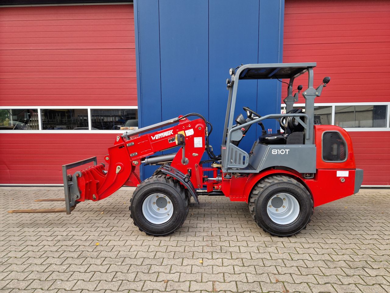 WEMATIK 810T SHOVEL KUBOTA MOTOR BJ2021 439 UUR 4X AANBOUW