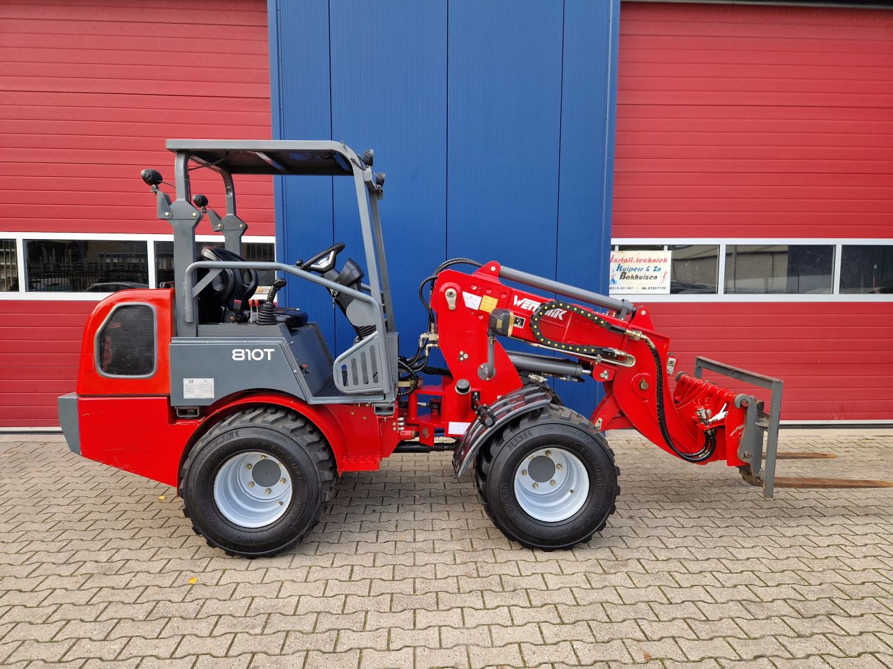 WEMATIK 810T SHOVEL KUBOTA MOTOR BJ2021 439 UUR 4X AANBOUW