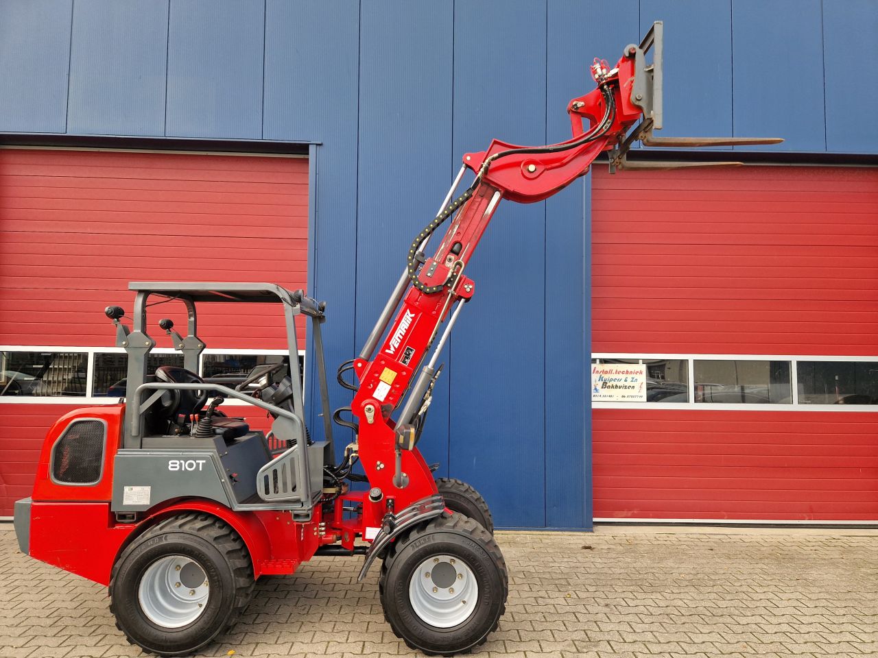 WEMATIK 810T SHOVEL KUBOTA MOTOR BJ2021 439 UUR 4X AANBOUW
