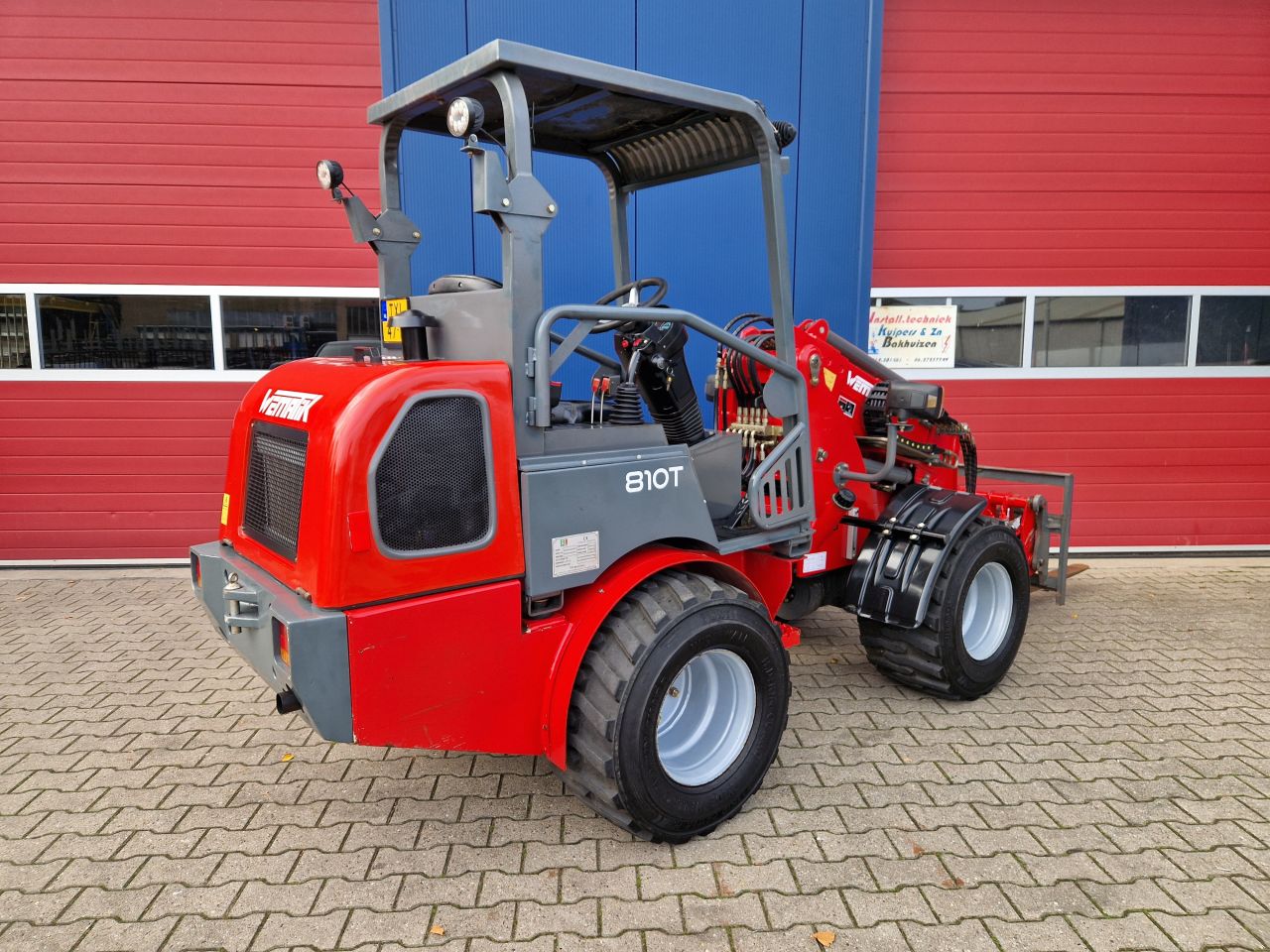 WEMATIK 810T SHOVEL KUBOTA MOTOR BJ2021 439 UUR 4X AANBOUW