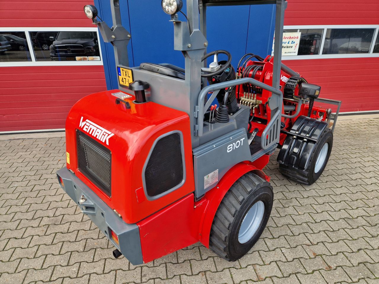 WEMATIK 810T SHOVEL KUBOTA MOTOR BJ2021 439 UUR 4X AANBOUW