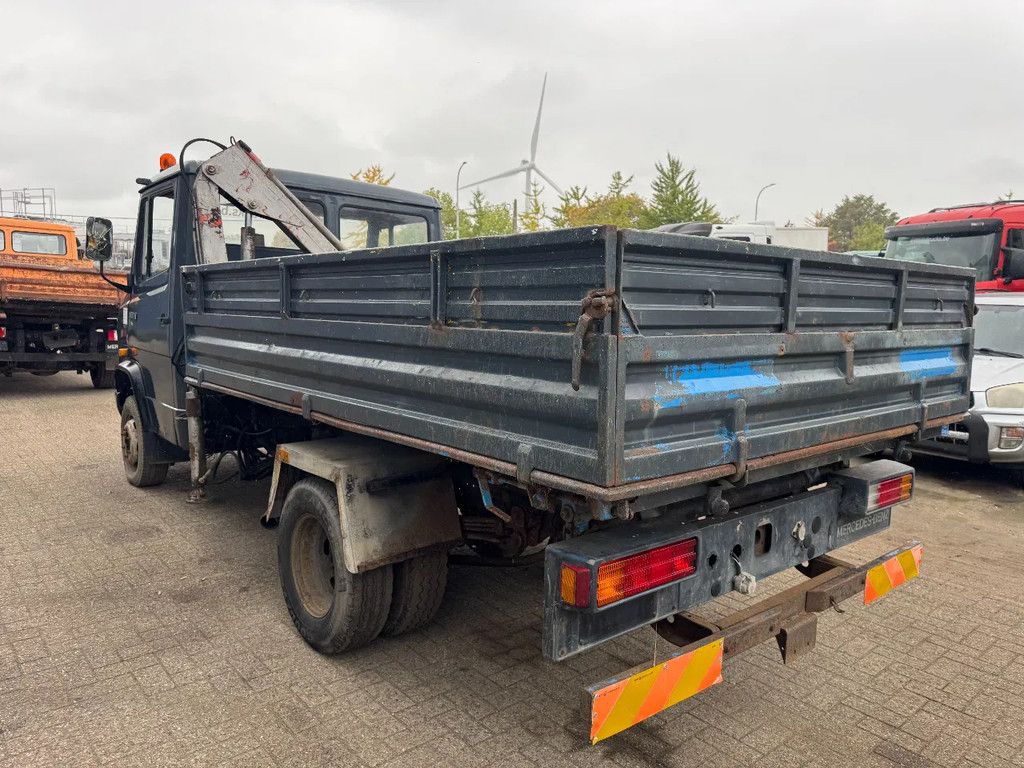 Mercedes-Benz 709D **709D-TIPPER+CRANE-BELGIAN TRUCK**