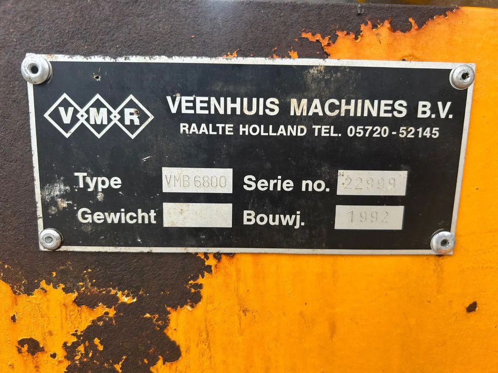 Veenhuis VMB 6800 Liter tank + bemester