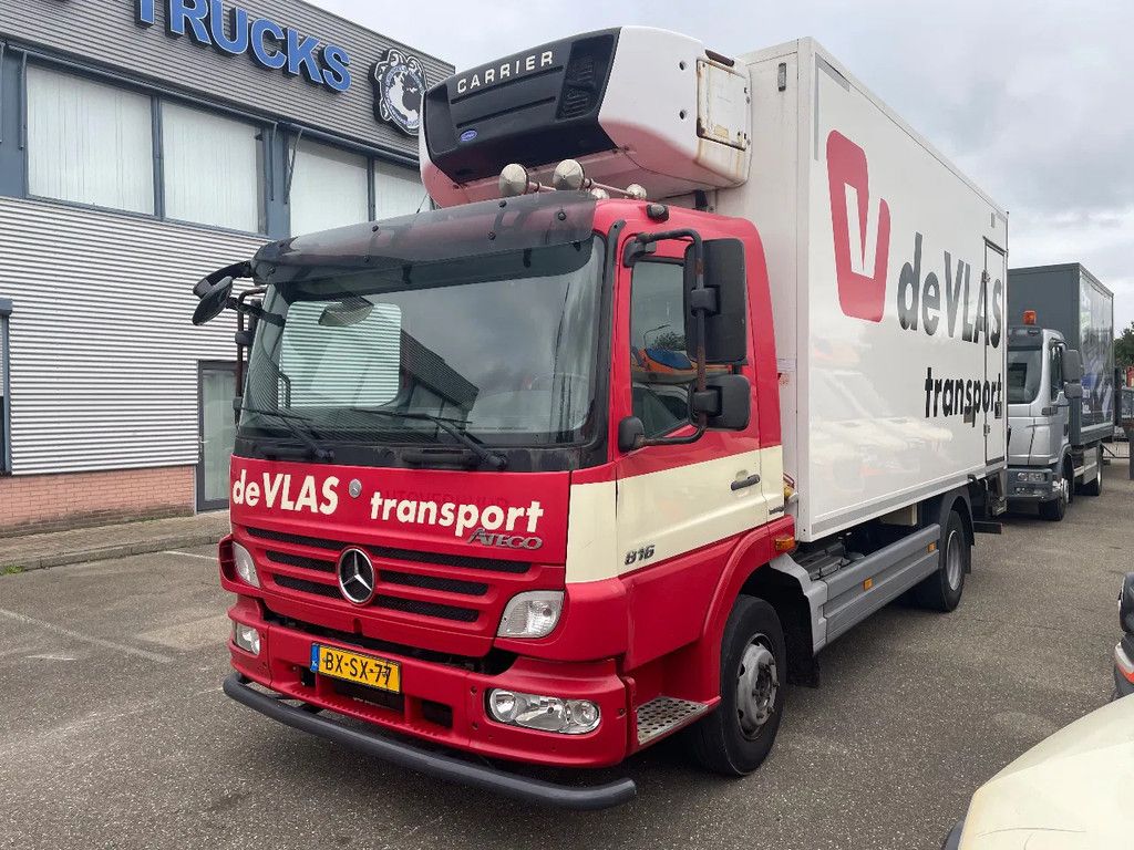 Mercedes-Benz Atego 816L koelwagen WB : 362 cm Clima 157.000 km !!! Carrier kapot ! Laadklep !