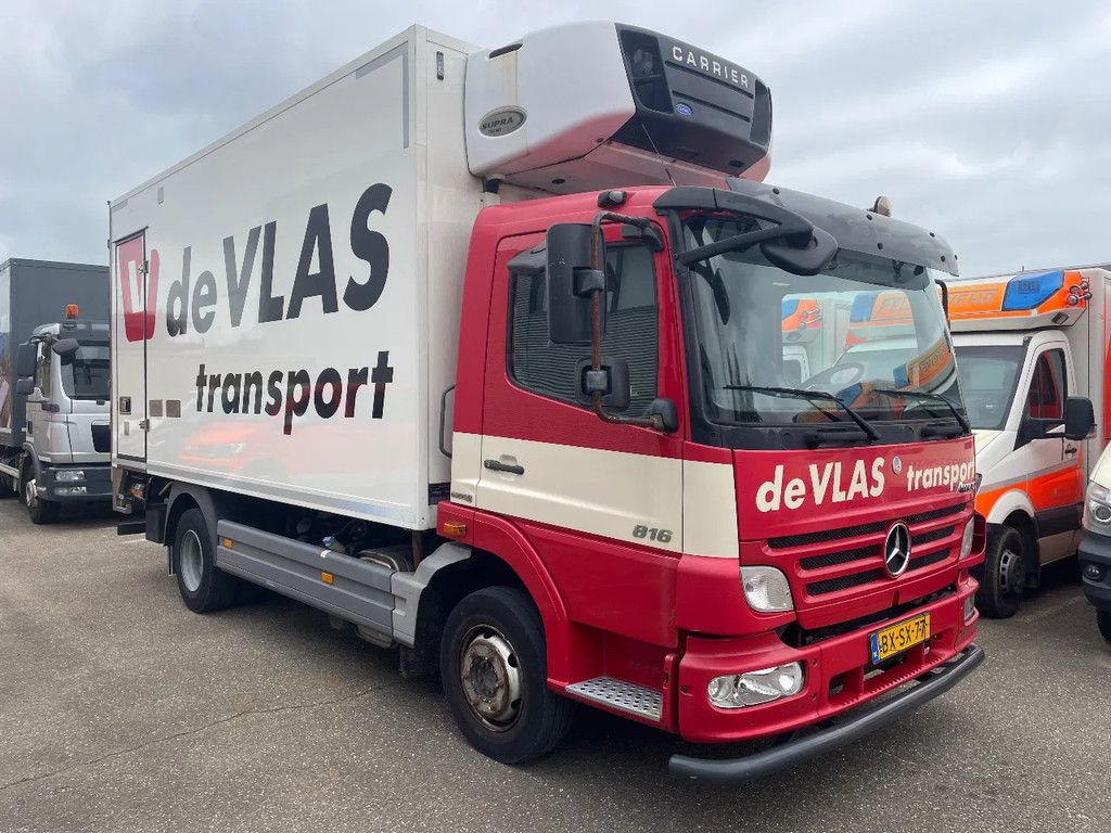 Mercedes-Benz Atego 816L koelwagen WB : 362 cm Clima 157.000 km !!! Carrier kapot ! Laadklep !