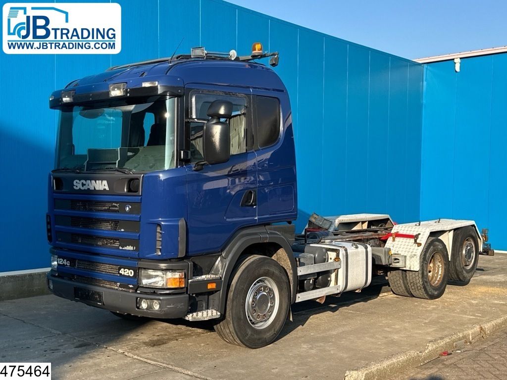 Scania 124 420 6x2, Hydrauliek