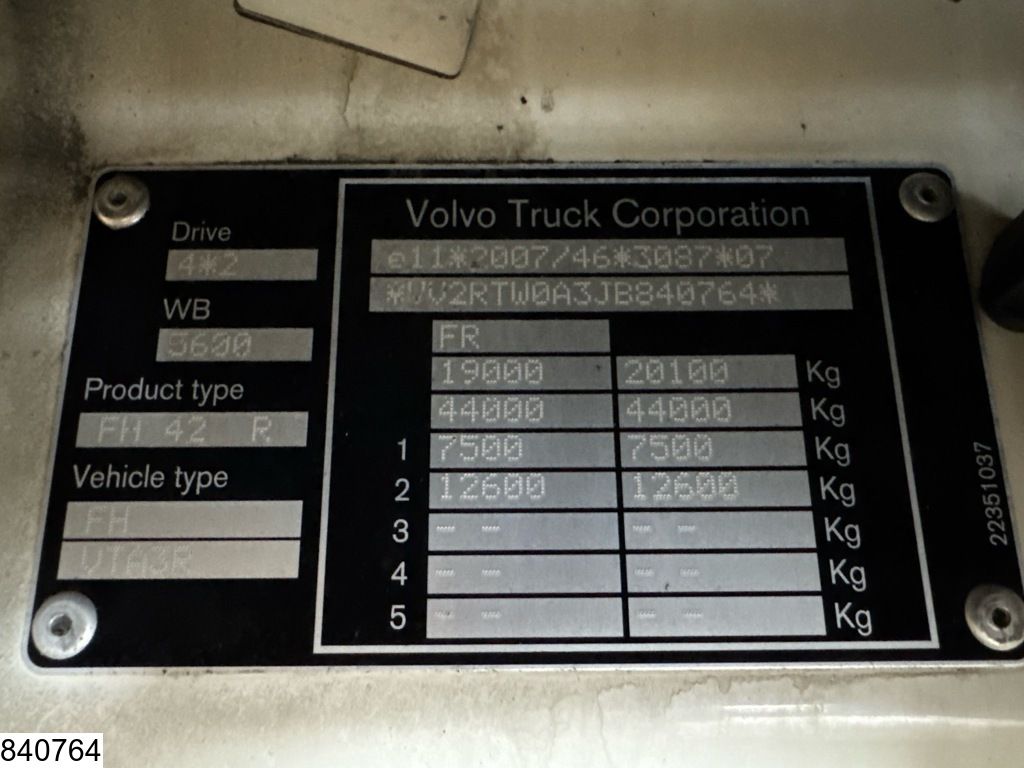 Volvo FH 420 EURO 6, Standairco