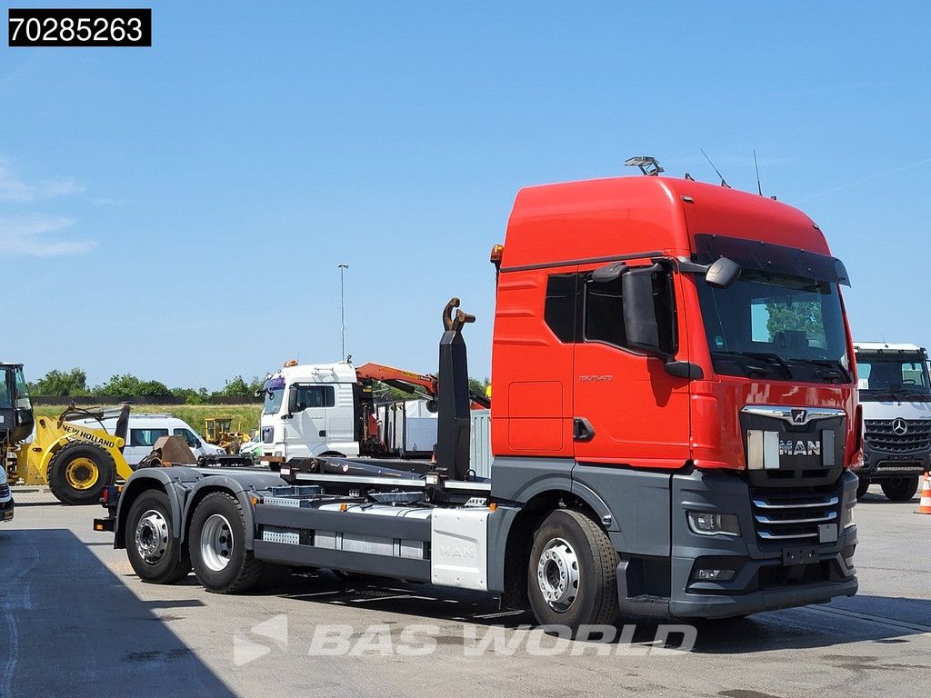 MAN TGX TGX 26.470 6X2 21 Tonnes VDL hooklift Retarder Lift+Lenkachse ACC Navi Euro 6